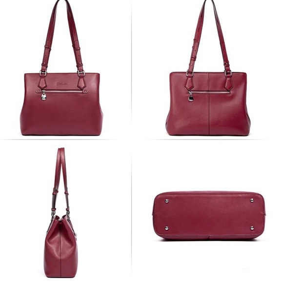 Bostanten Red Handbag - Picture 8 of 12